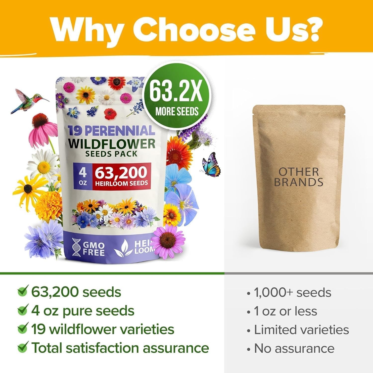Pollinator Garden Wildflower Seed Mix