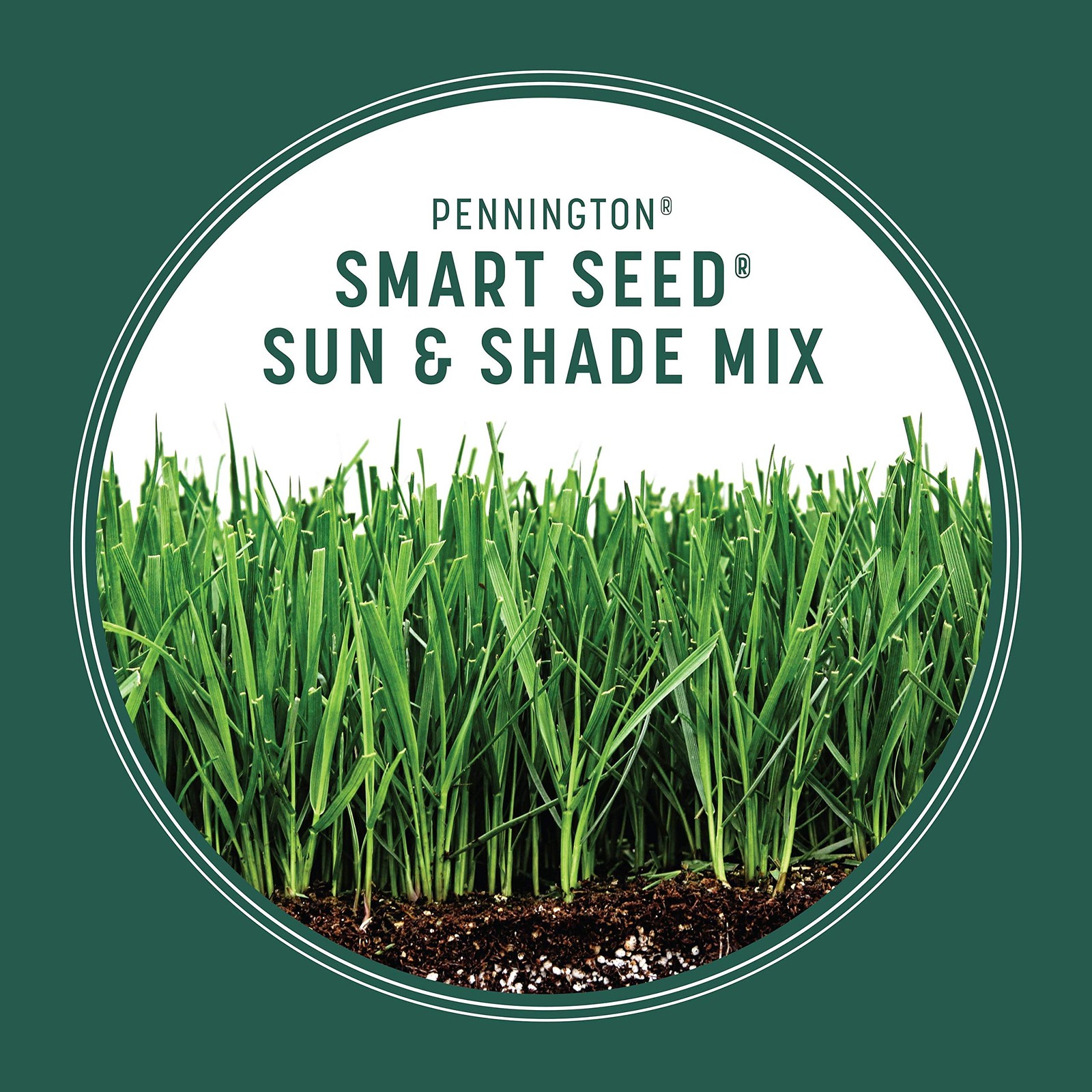 Smart Seed Sun and Shade Grass Mix 3 lb