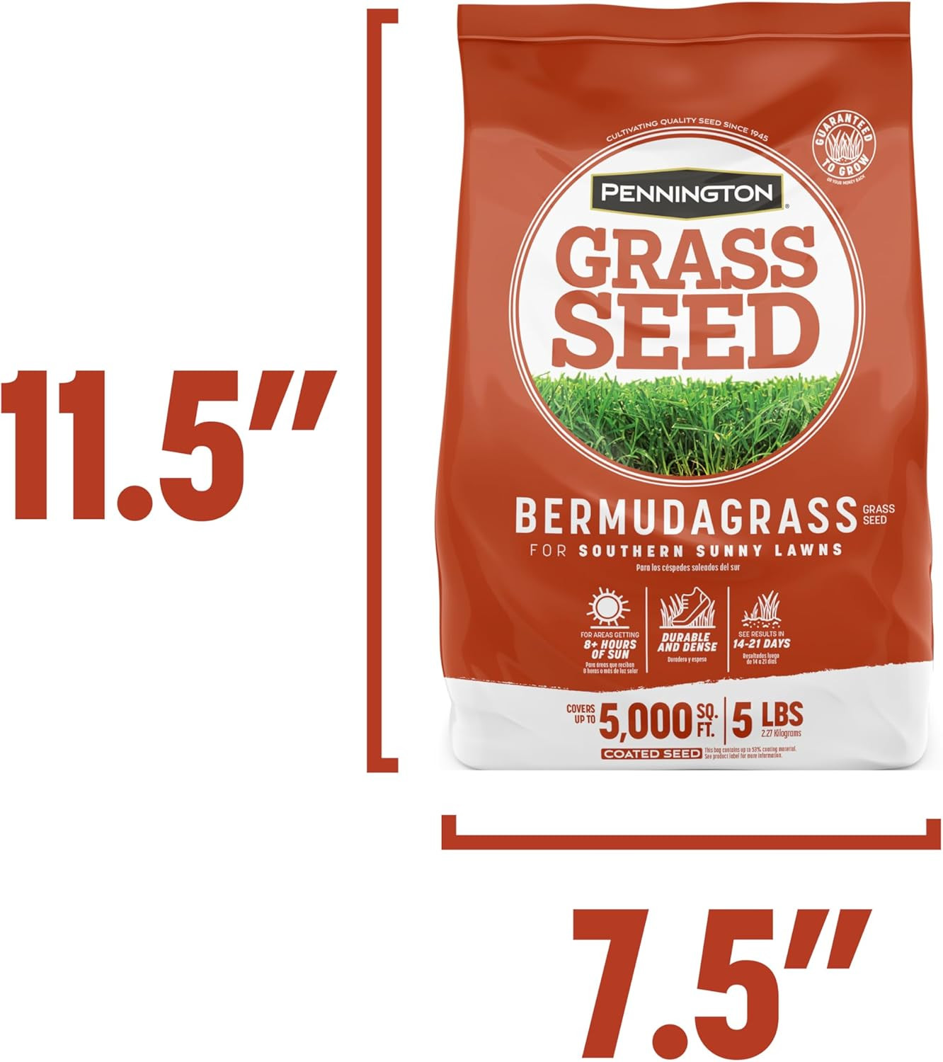 Bermudagrass Grass Seed 5 Lb