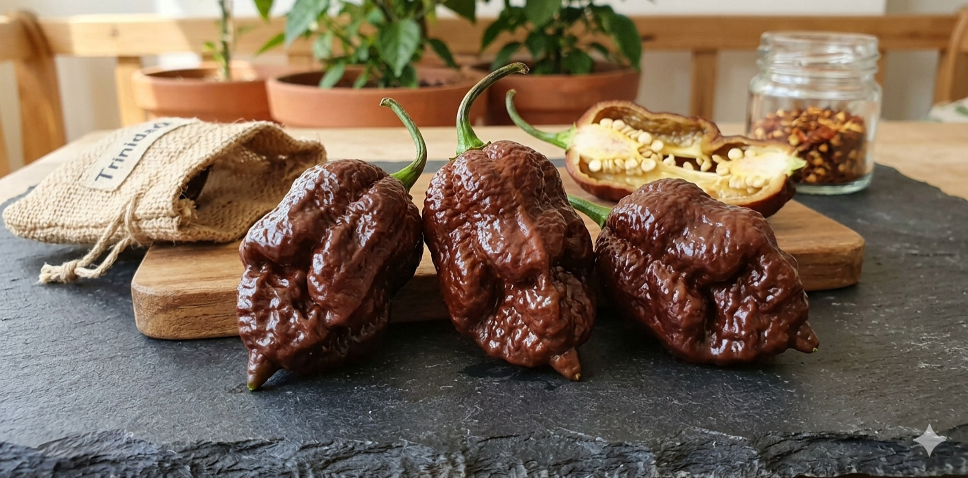 10 Newly Harvested Fresh Super-Hot Douglah Premium Pepper Seeds-A 27