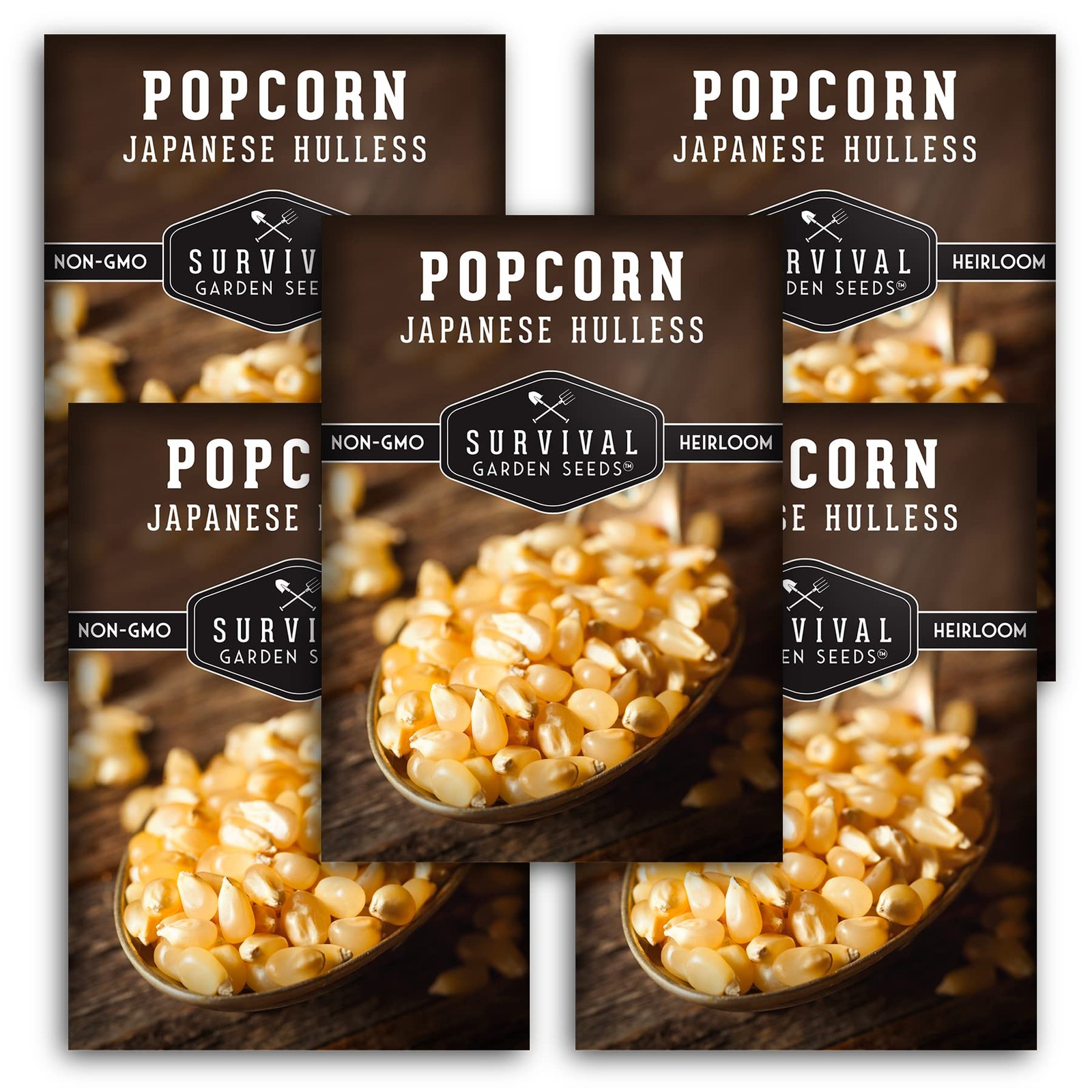 Japanese Hulless Popcorn Seeds for Planting – Grow Heirloom Popping Corn with…