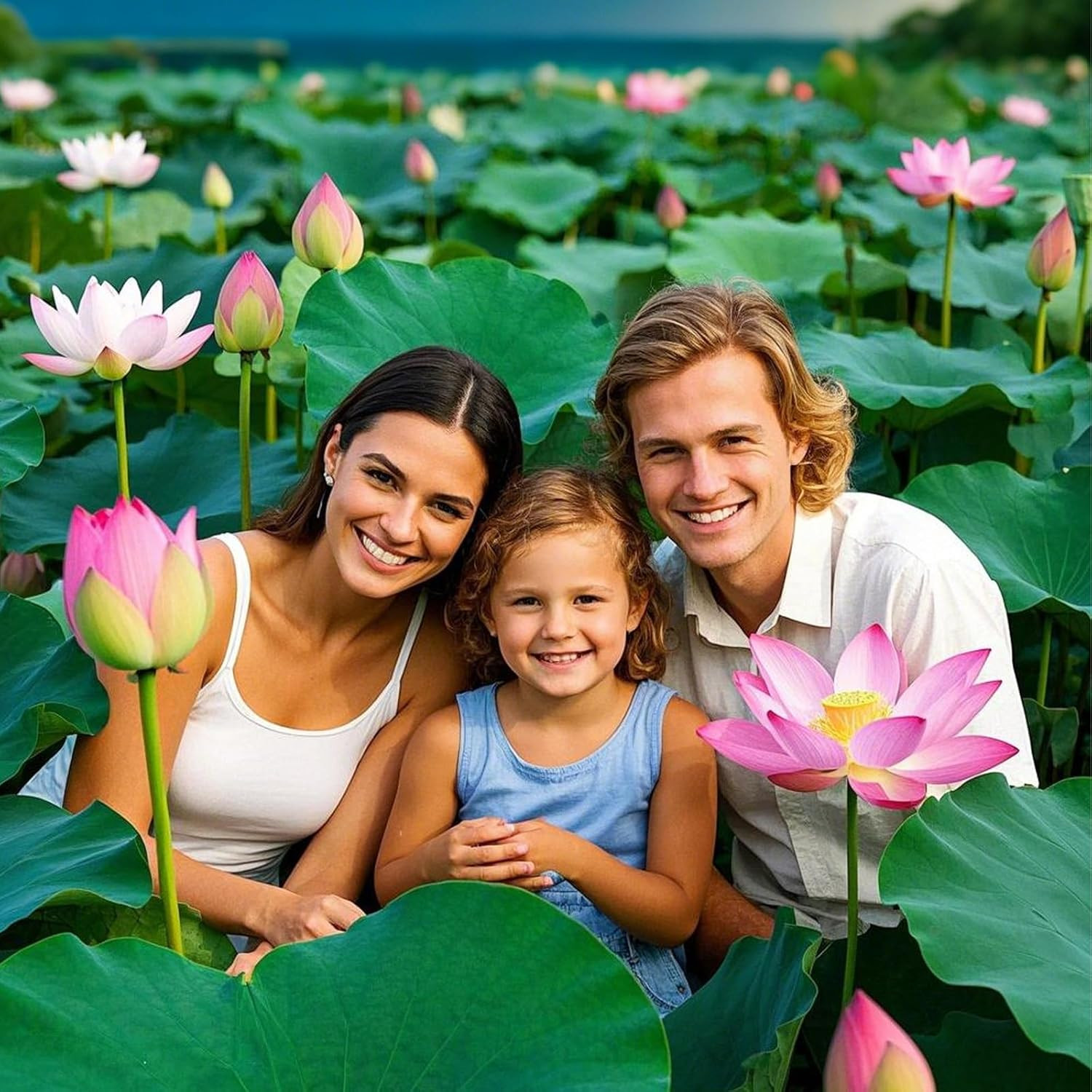200Pcs Lotus Seeds for Planting – 10 Unique Varieties, Mixed Colors Loto De Cuen