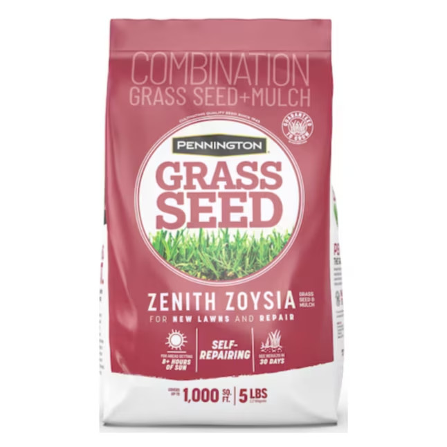 Pennington Zenith 5 lb Zoysia Grass Seed Lawn Turf Warm Season