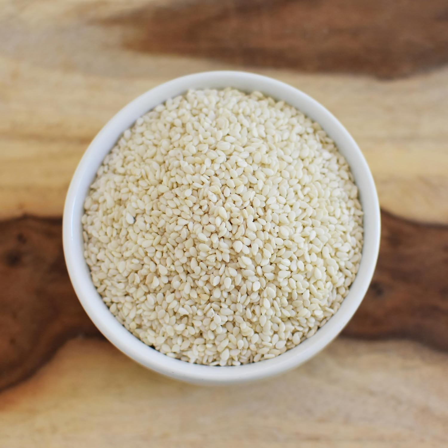 Nutty Organic Hulled Sesame Seeds – 2 lb Non-GMO, Ideal for Health Bars & Cereal