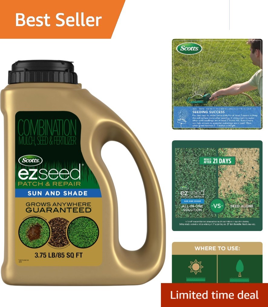 Easy Care EZ Seed Lawn Repair: Sun & Shade Grass Covers 85 sq. ft. Effortlessly