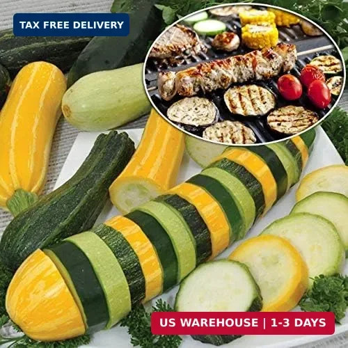 This is a Mix 50 Zucchini and Squash Mix Seeds 12 Varieties Non-GMO Delicious Gr