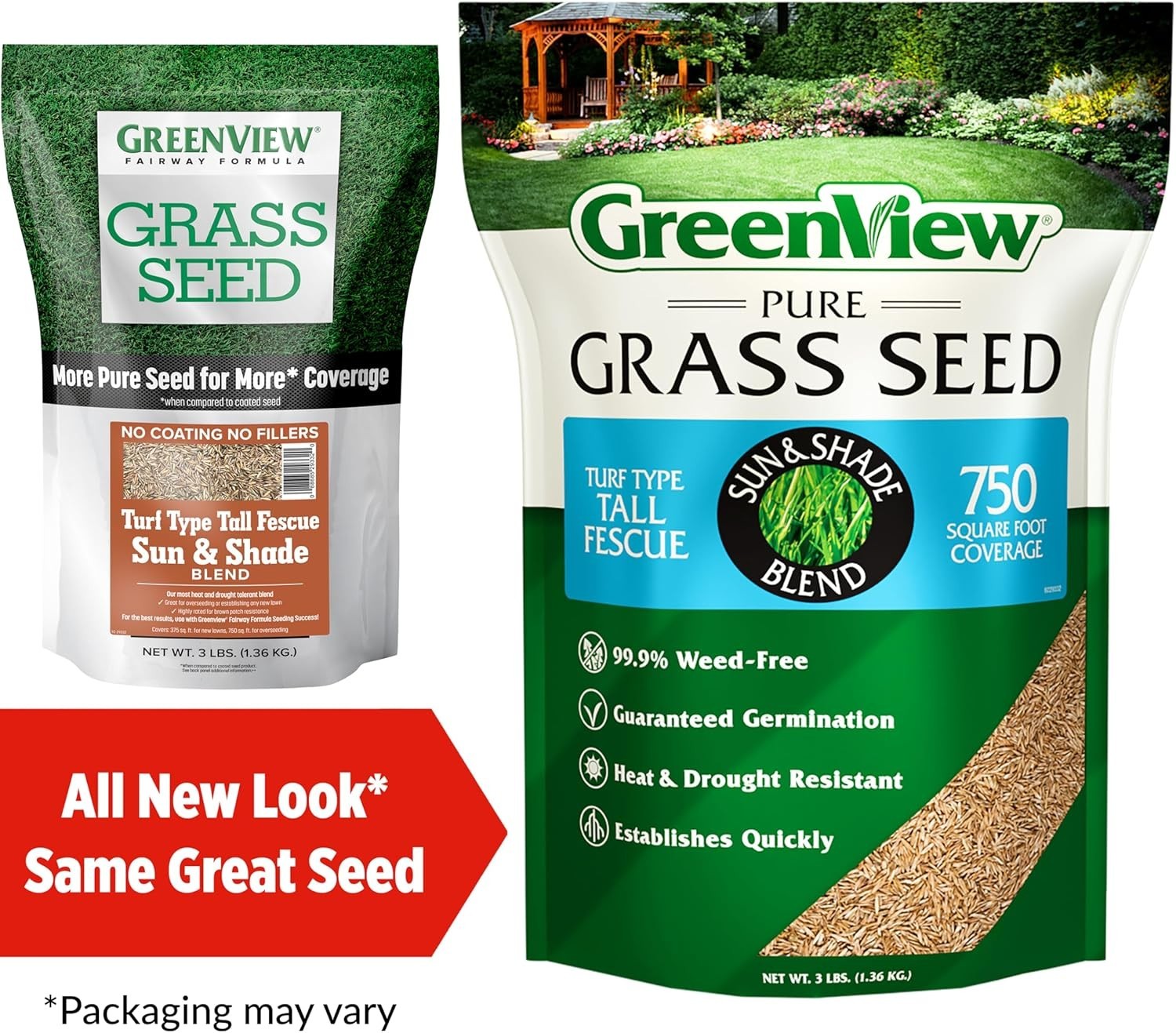 Versatile 3 lb Tall Fescue Seed – Ideal for Sun & Shade, Covers 750 sq. ft.