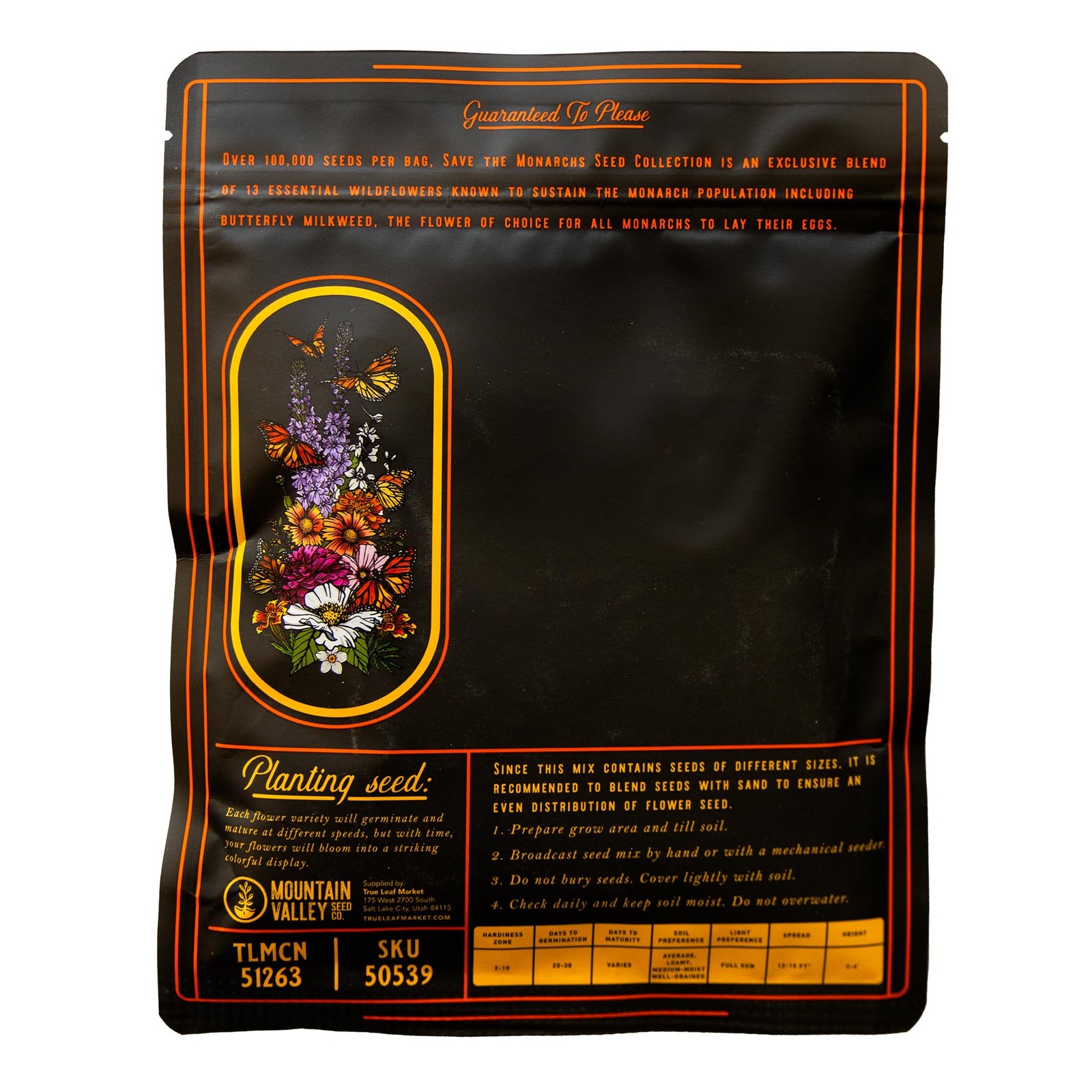 Wildflower Seeds Bulk – National Seed Collection – Perennial Brown