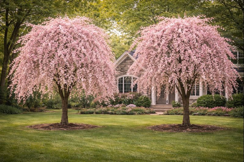 10 Japanese Weeping Cherry Blossom Seeds – Grow Elegant Pink Flowering Tree