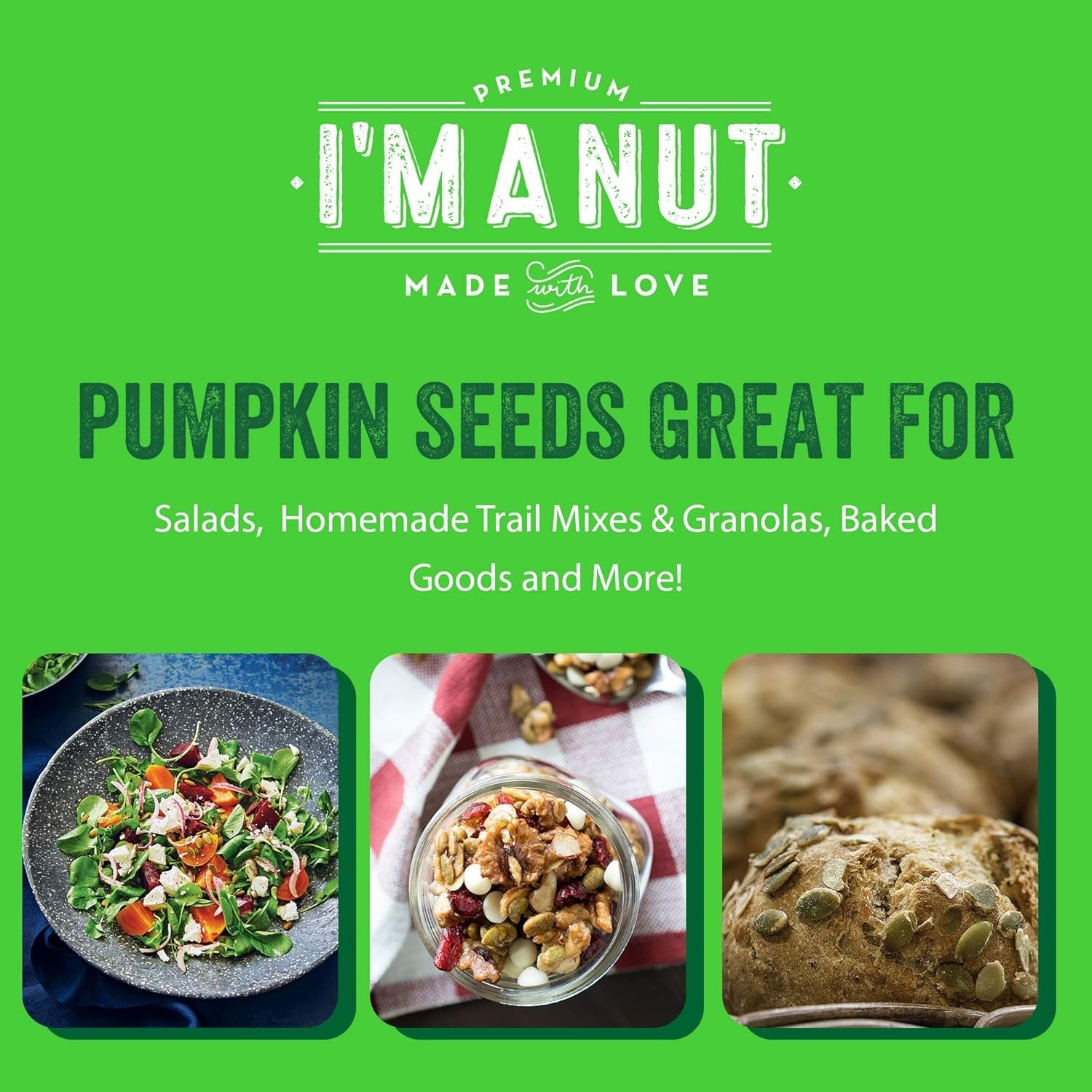 Oven Toasted Pumpkin Seeds – Gluten & Peanut Free, & Keto Friendly