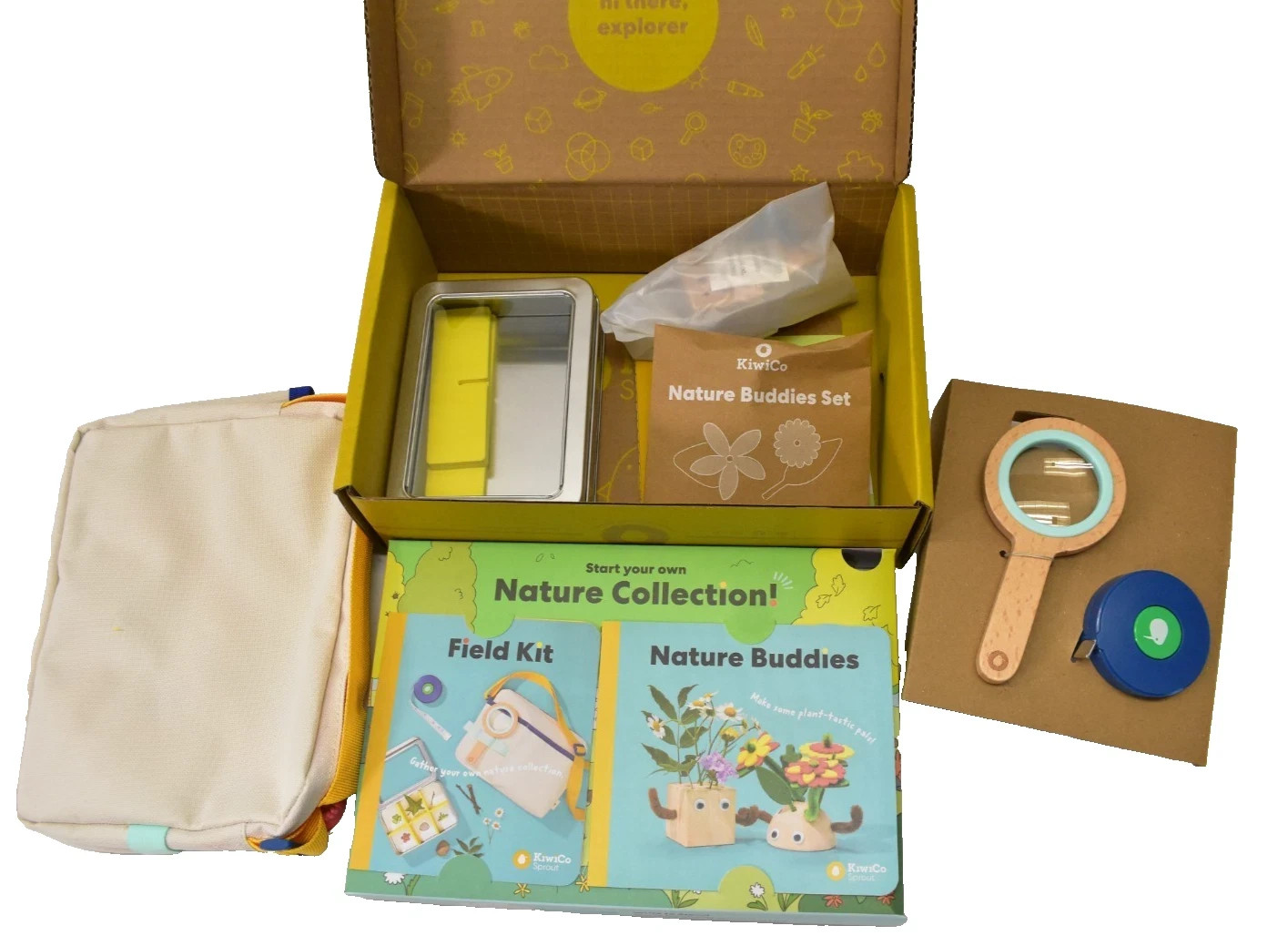 KiwiCo Sprout Nature Collection Field Kit Assembly 12232024-PIN SPR3NTR-F2710