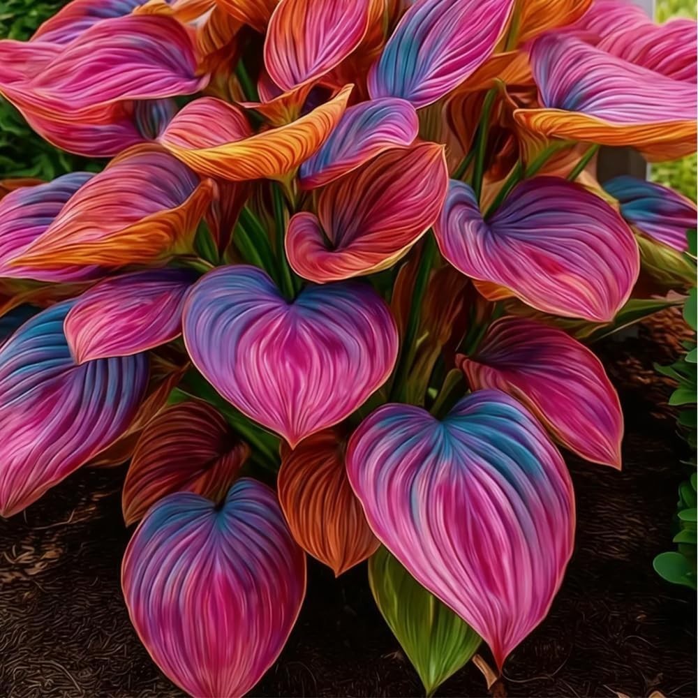 220+ Mixed Color Hosta Seeds for Planting – Hostas Seeds Rare Perennial, Flower