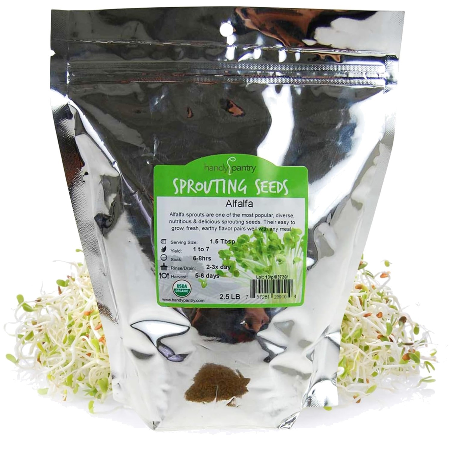 Certified Organic Alfalfa Seed – High Germination