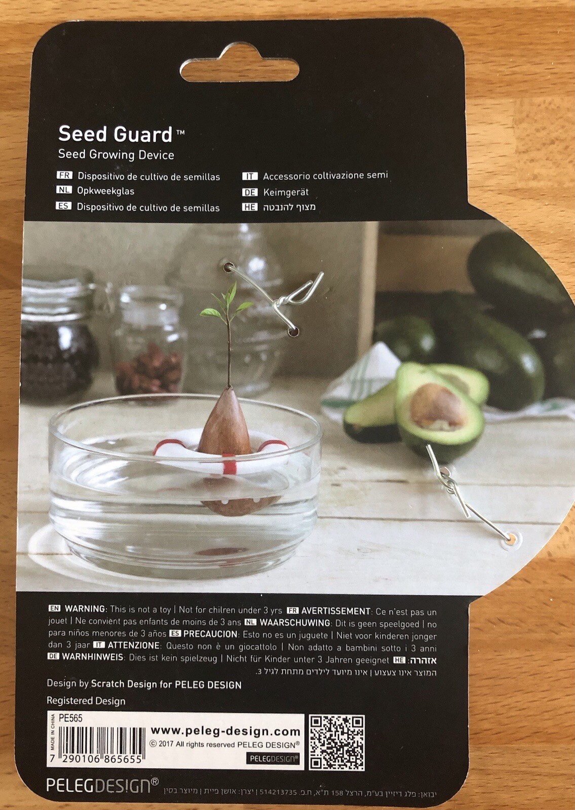 PELEG DESIGN Seed Guard, Avocado Seed Growing Device