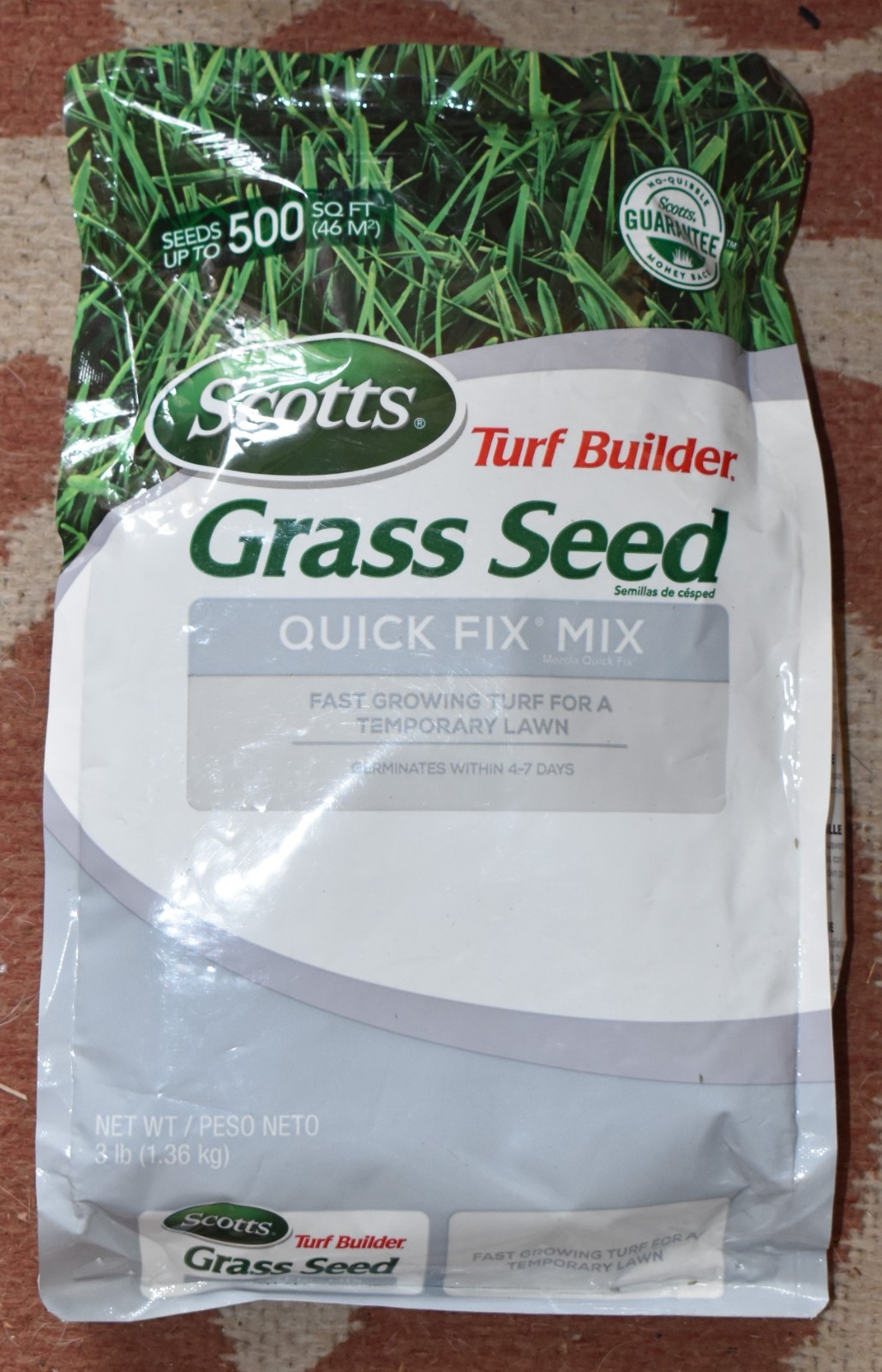 SCOTTS Turf Builder Grass Seed QUICK FIX Mix 3lb