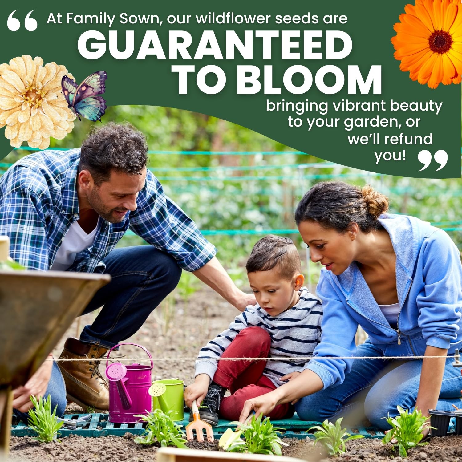 Premium Culinary Seeds Mix – 22,000 Edible Flowers & Herbs for Planting