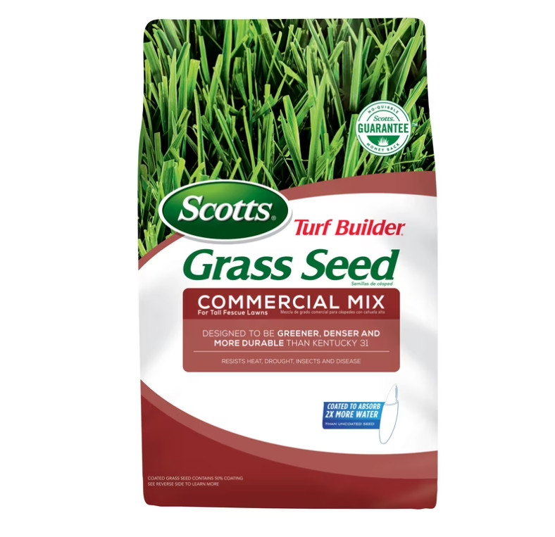 SCOTTS GRASS SEED Turf Builder Commercial Mix for Tall Fescue
