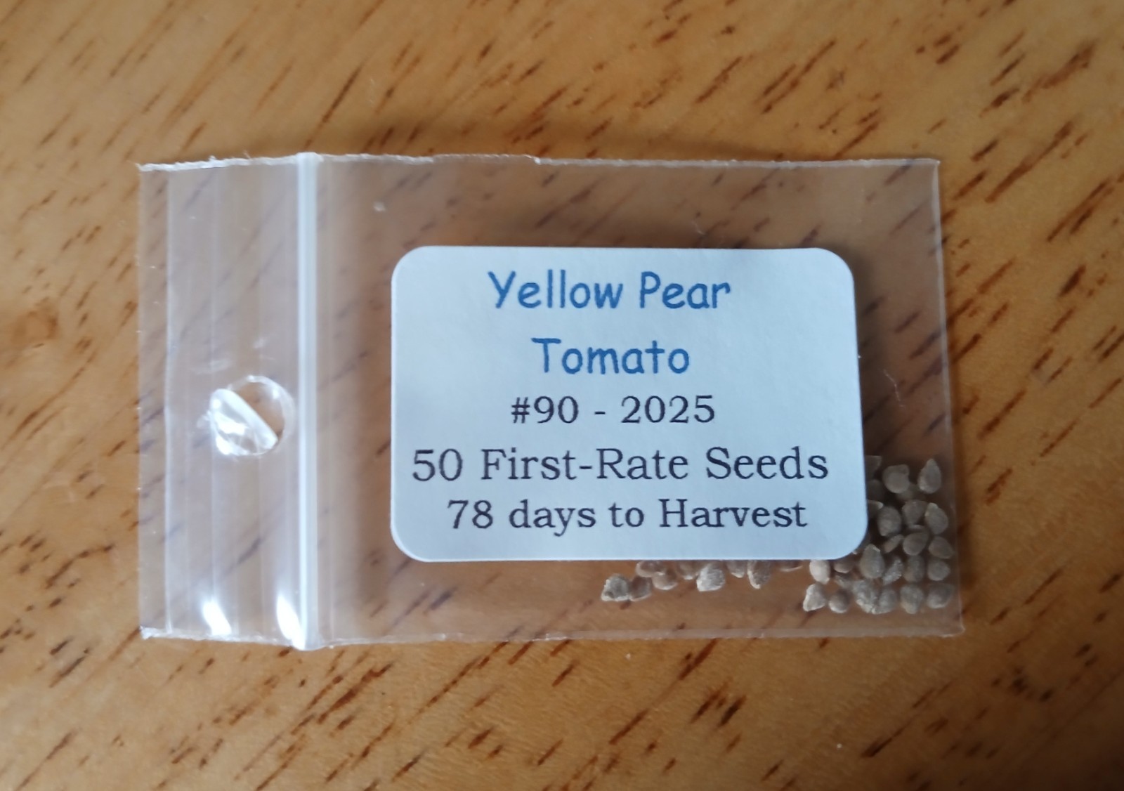 25 Fresh New Harvest of Choice Yellow Pear Premium Tomato Seeds-B 82