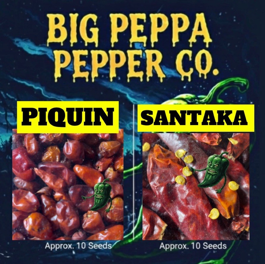 [PIQUIN/SANTAKA] PEPPER SEED BUNDLE!