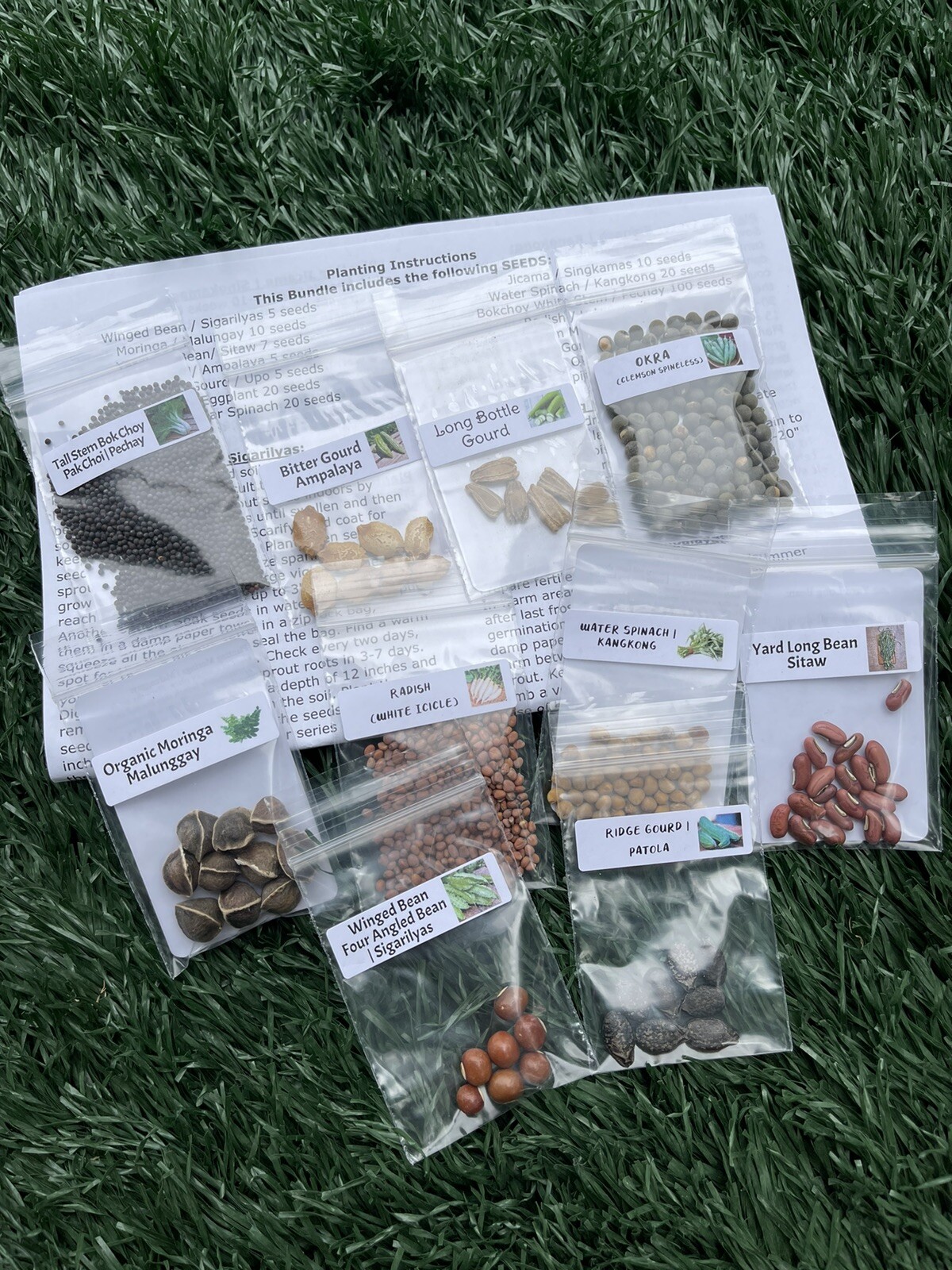 10 Packet of SEEDS + 3 FREE Packet | Filipino-Asian SEEDS Bundle for Planting