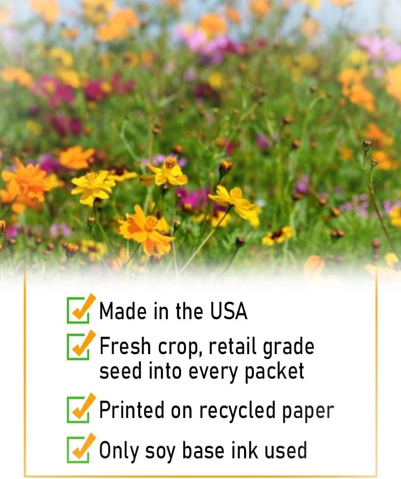 20 Wildflower Seed Packets – Baby Shower Favors for Guests – Gender Reveal Pa…