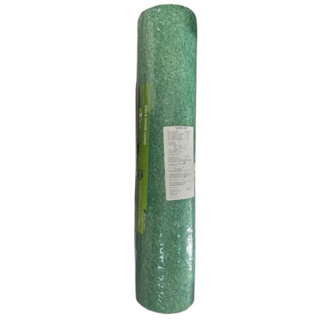 6pk, Growtrax Grass Seed Mat, Year Round Green – 100 Sq Ft Big Rolls