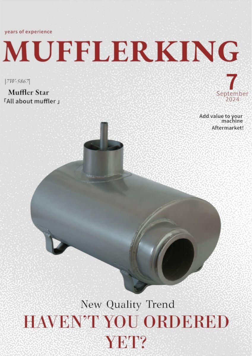 7W5867 7W 5867 Muffler D10N D10R a fits Caterpillar High Quality Aftermarket