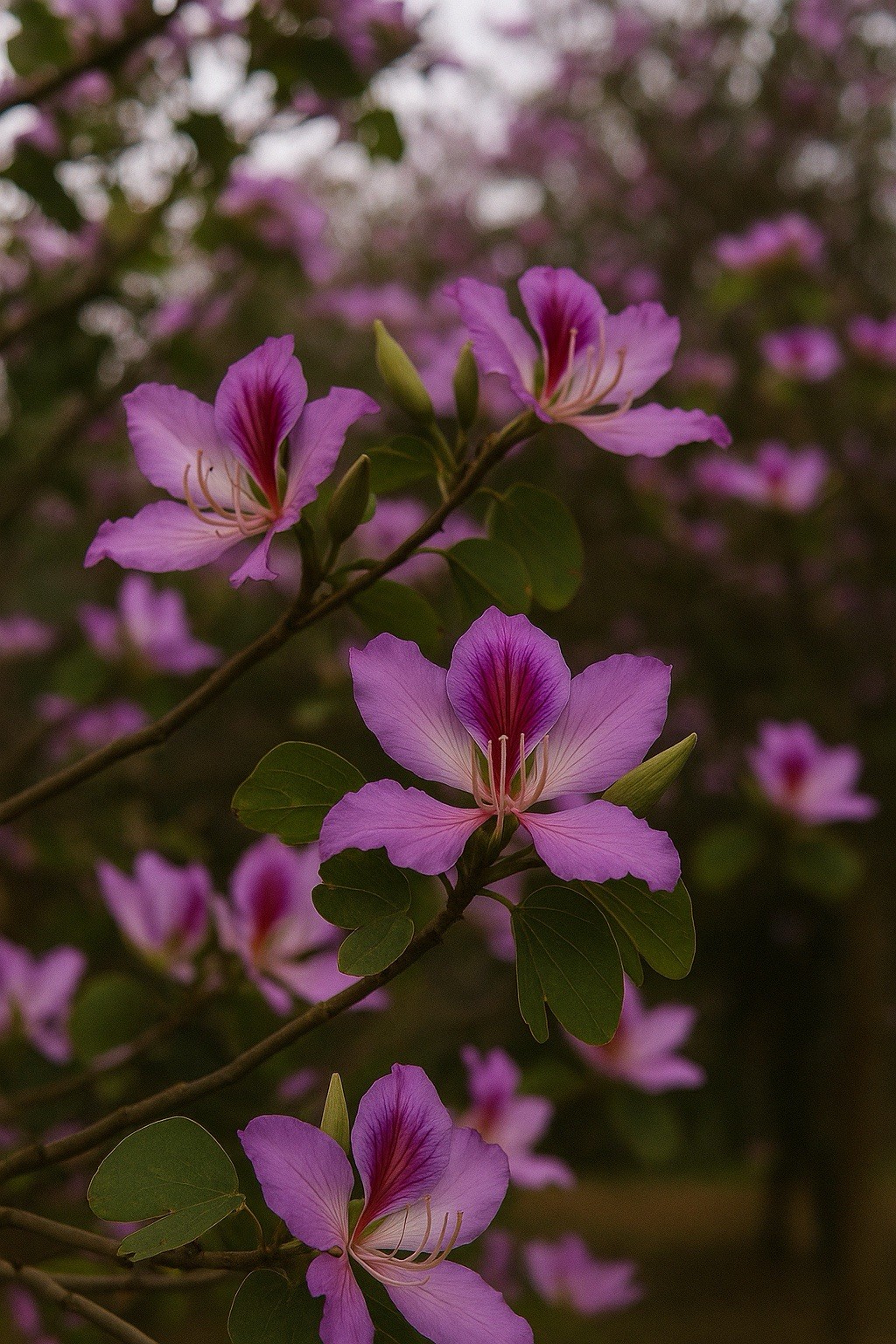 10 + Seeds Purple Pink Orchid Tree Seeds Bauhinia Variegata Fresh Caribbean