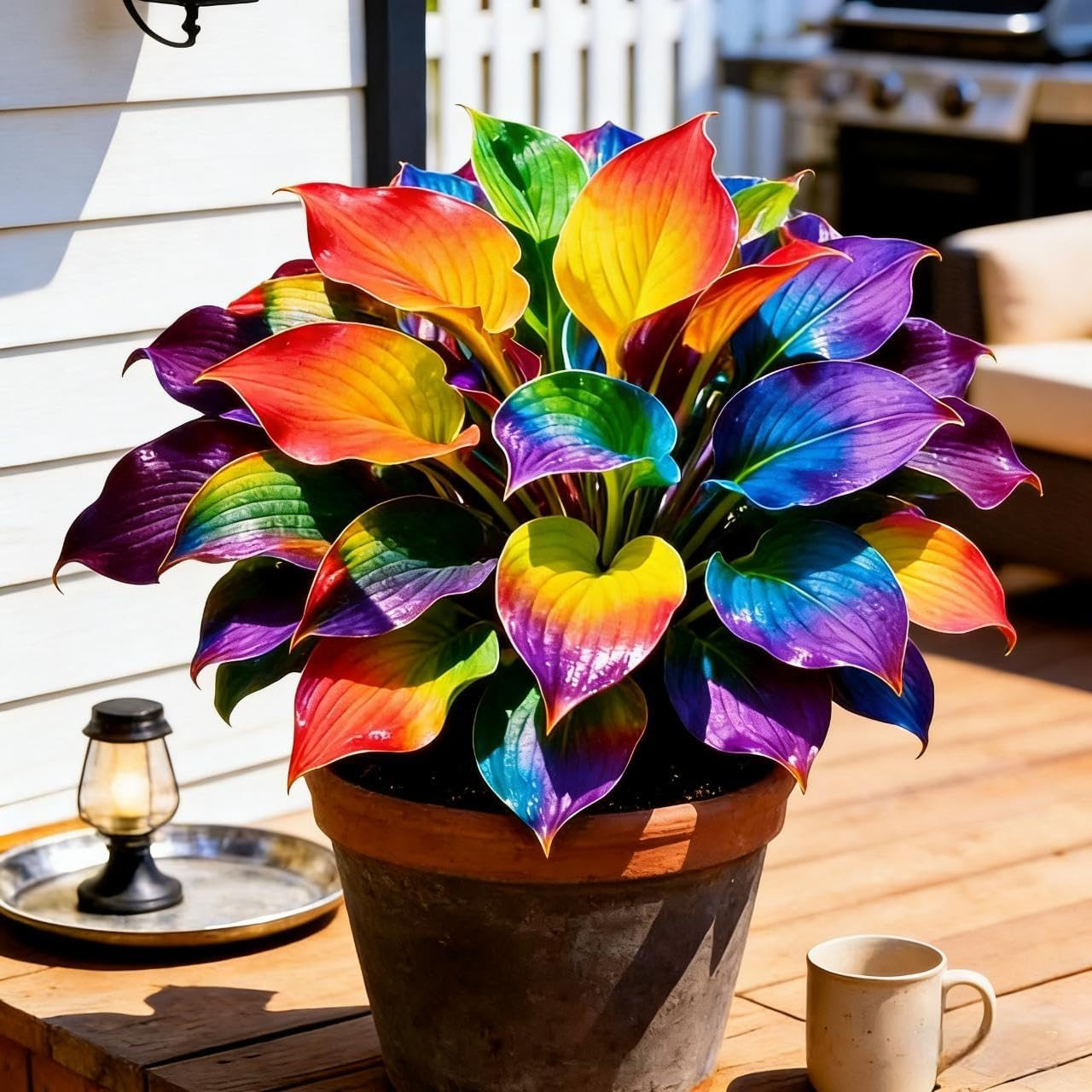 200+ Hosta Seeds – Premium Plantain Lily Perennial Seeds for Shady Garden Landsc