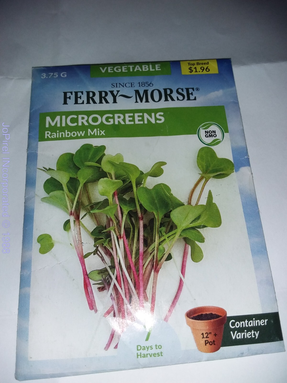 Lettuce & Microgreens Seeds NON-GMO – Ferry Morse 7-50 days to harvest 12/22