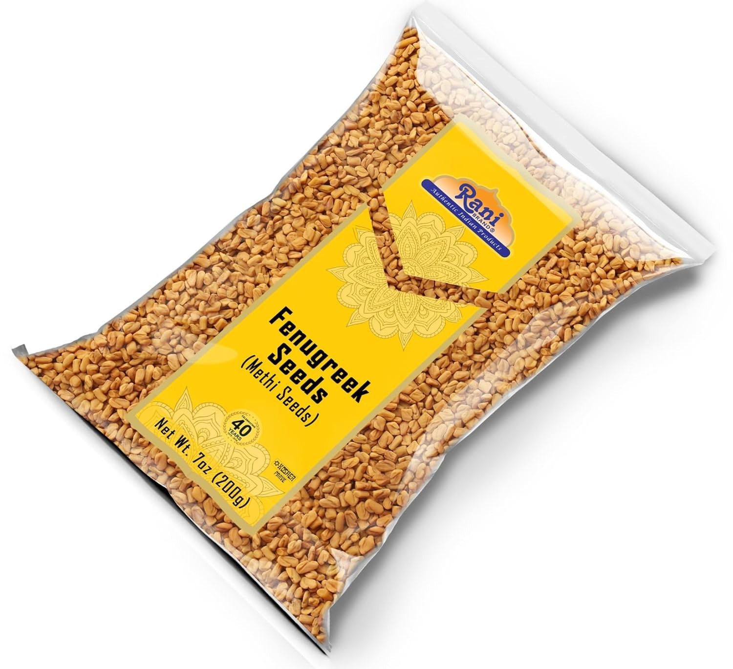 7oz Whole Methi Seeds by Rani – , Gluten-Friendly, Authentic Indian