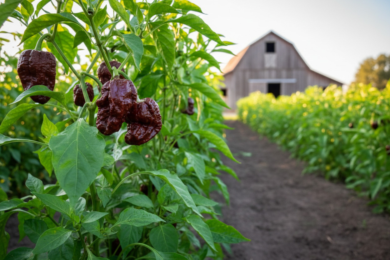 10 Newly Harvested Fresh Super-Hot Douglah Premium Pepper Seeds-A 27
