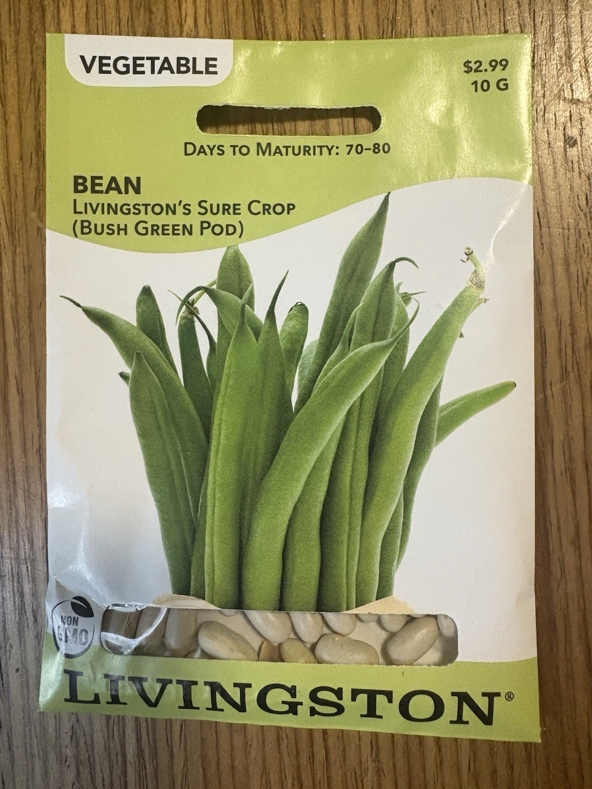 Livingston Seed Company Sure Crop Bush Bean Non-GMO Disease Resistant