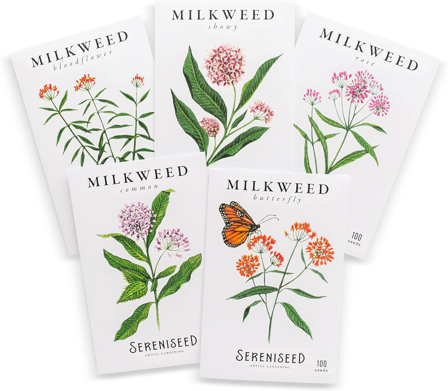 Milkweed Seed Collection (5-Pack)