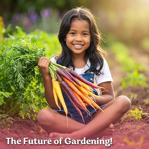 1,000 Rainbow Carrot Seeds Heirloom Mix Non-GMO Vegetable Garden Planting Seeds