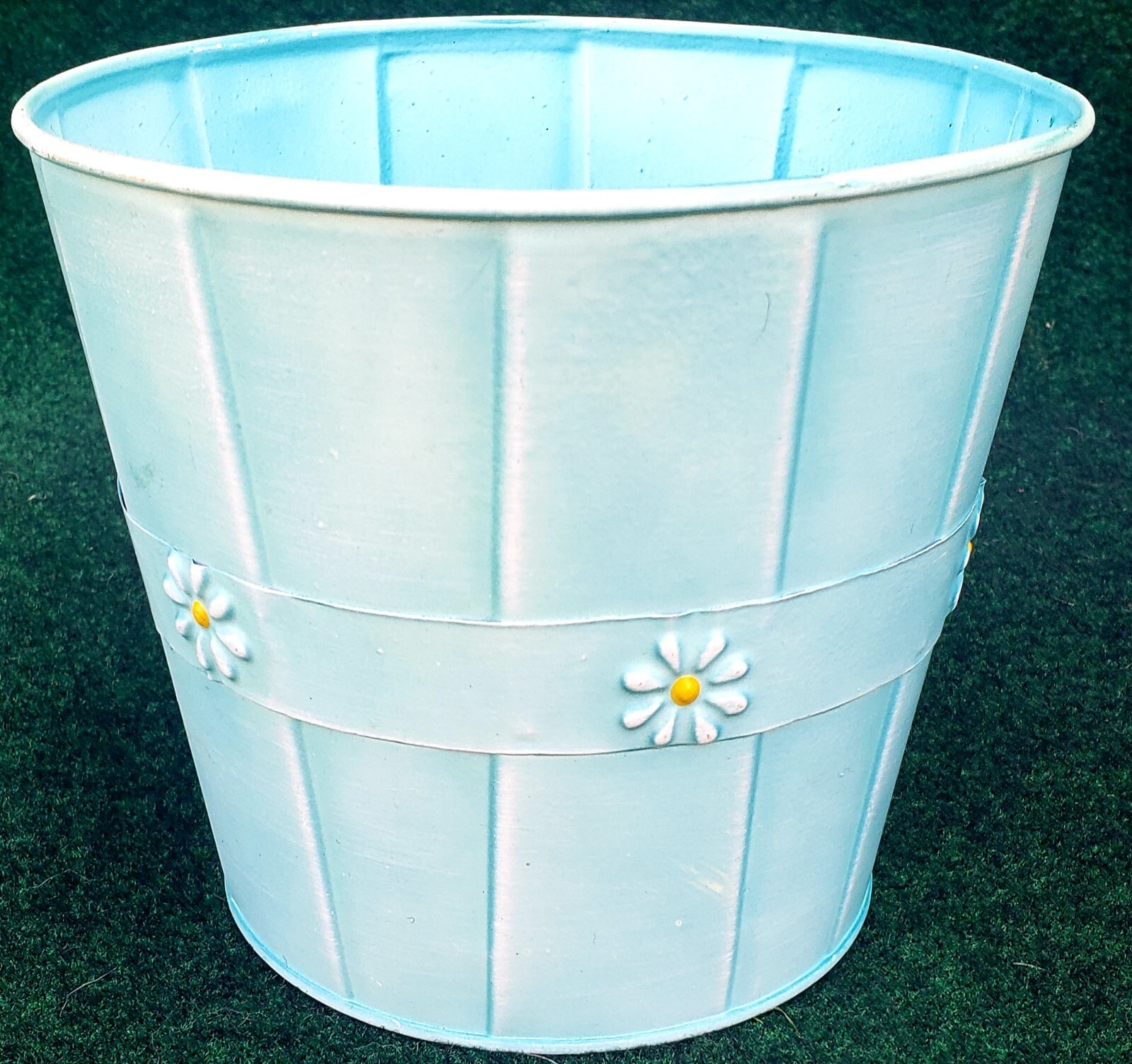 Light Blue Tin Fresh From Floral 1st Bulb Stock
