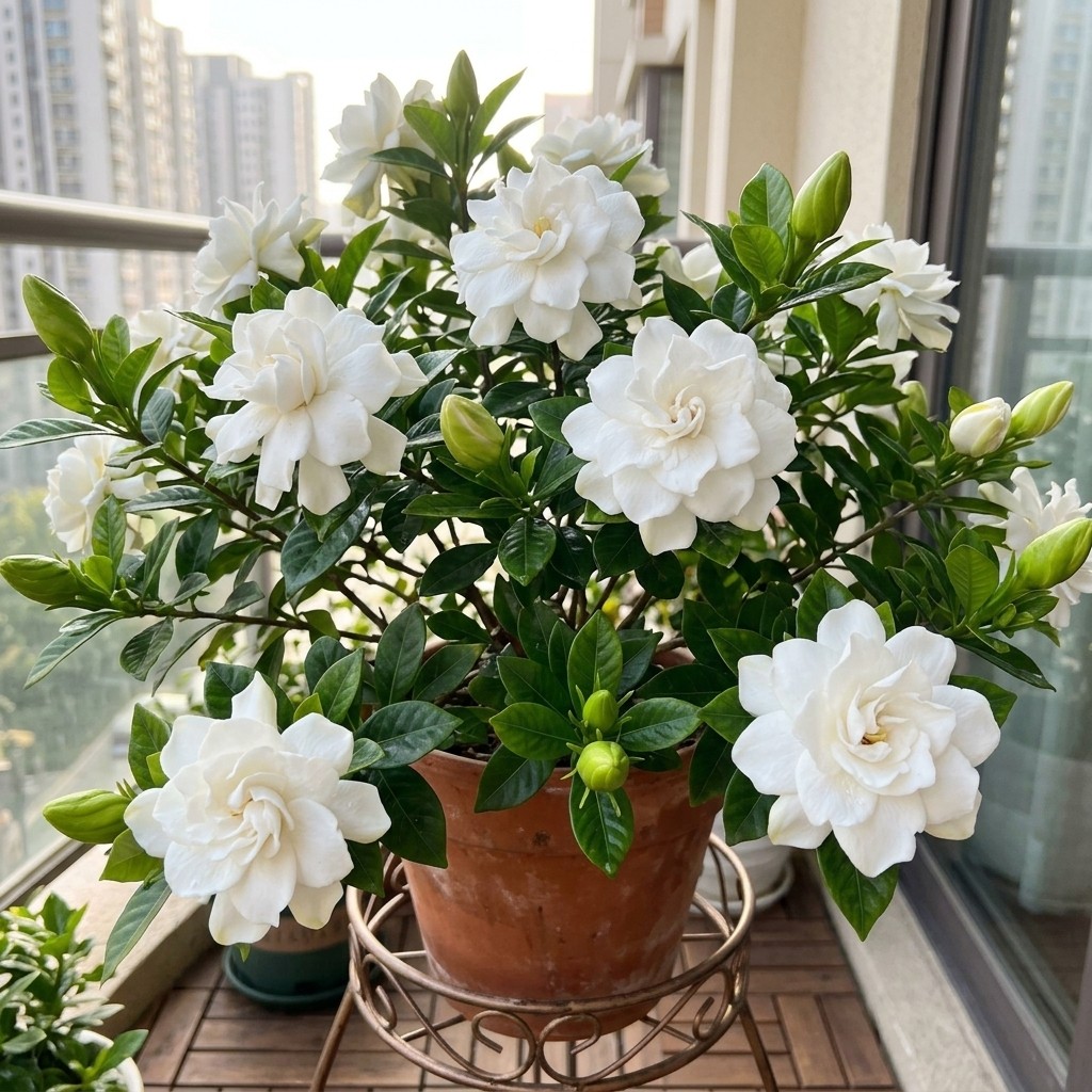 Cape Jasmine Flower Seeds 50Pcs, Perfect for Garden & Yard Planting