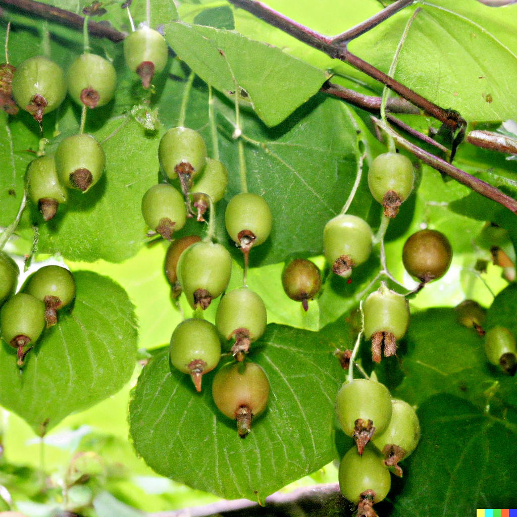 30 Issai Kiwi Berry Seeds | Artic Grape, Kiwiberry: Fast Grow Edible Fruit Vine