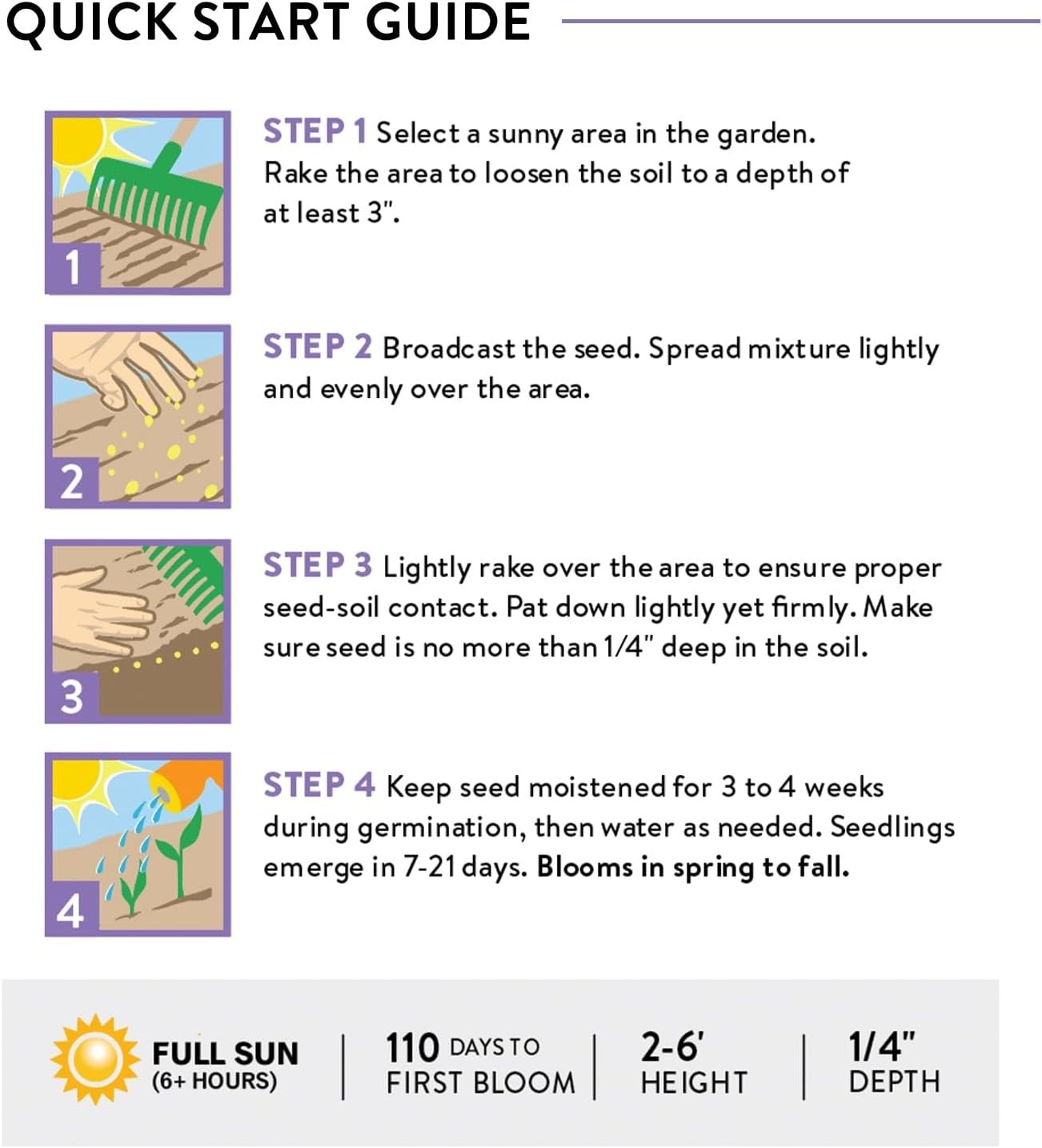 25,000 Non-GMO Wildflower Seeds For Vibrant Pollinator Gardens | 18 Varieties