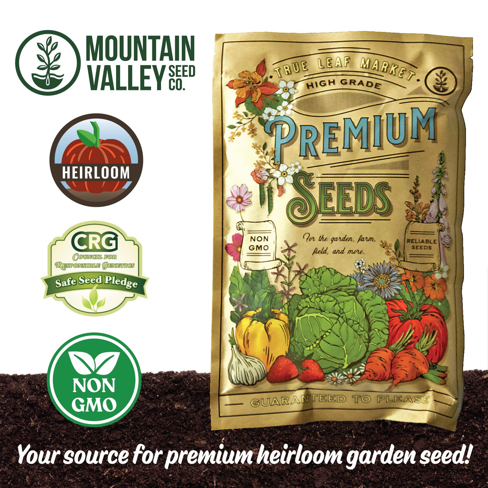 Crimson Clover – 5 lb Bulk (~232,000) for Cover Crops, Pasture, Hay, Wildlife…