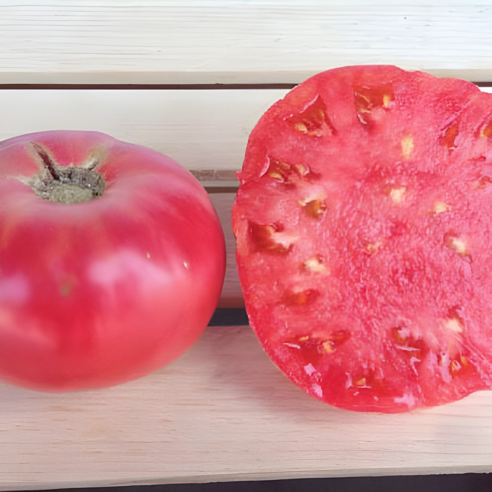 100 Heirloom Red Brandywine Tomato Seeds – Mouth Watering Sweet Amazing Flavor