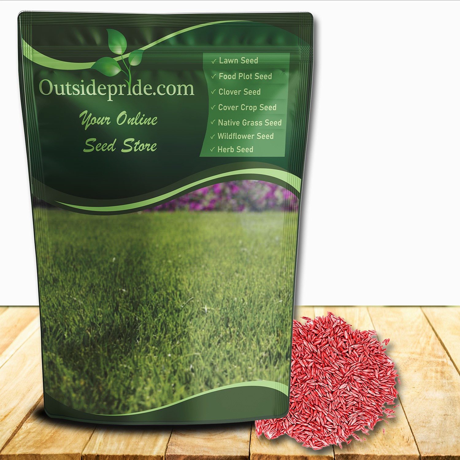 50 LBS – OptiGrowth Coated Kentucky Blue Grass Seed – Kentucky Bluegrass Seed