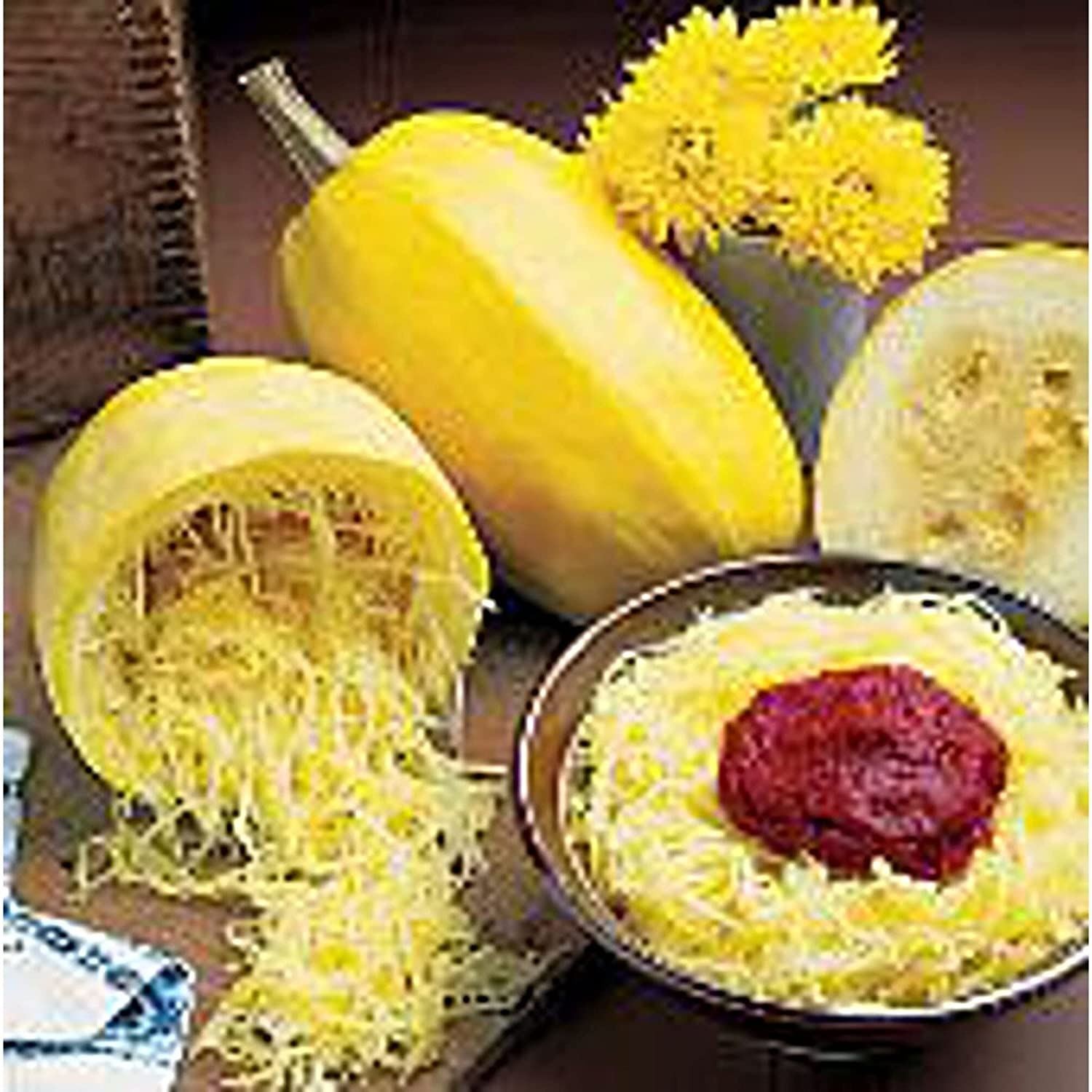 Vegetable Spaghetti Squash Seeds (20+ Seeds) | Non GMO | Vegetable Fruit Herb Fl