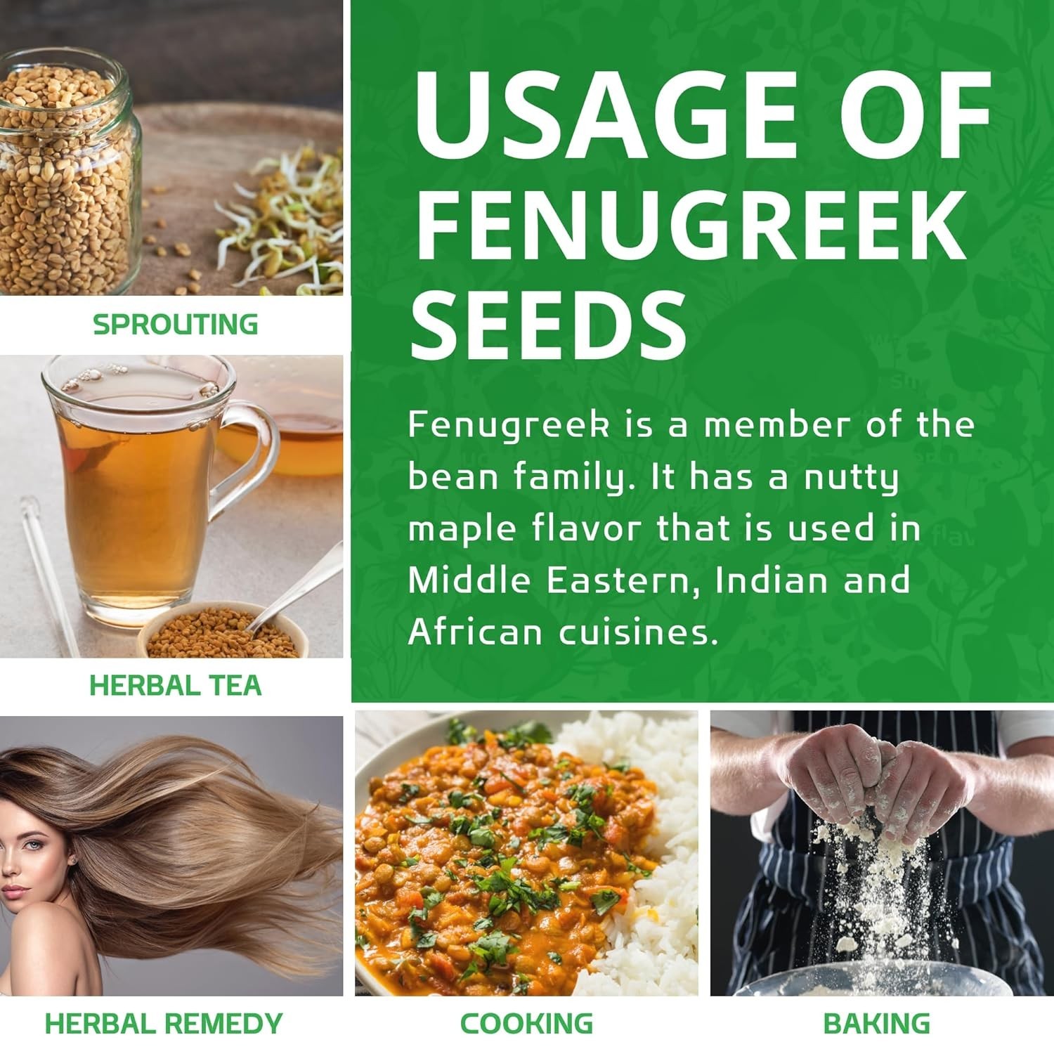 Jiva Organic Fenugreek Seeds 7 Oz – Versatile Spice for & Vegetarian
