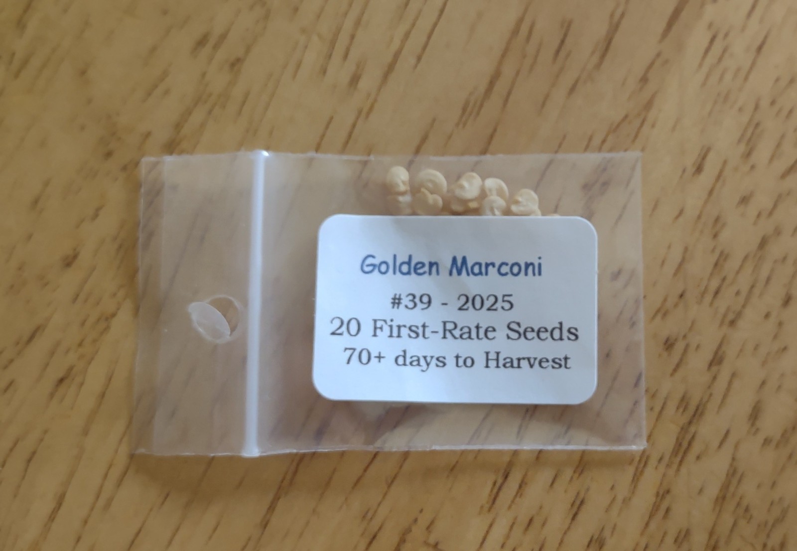 20 Fresh Sweet Golden Marconi Premium Pepper Seeds-A 30