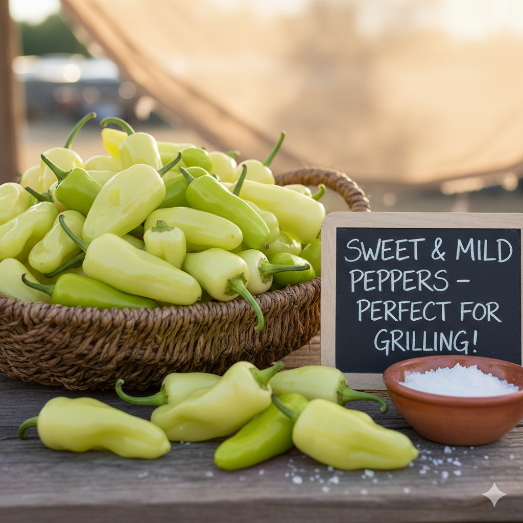 Mild Mike Pepper Seeds – Perfect Blend of Sweet + Heat 🌟 US Seller🌟 20 Seeds