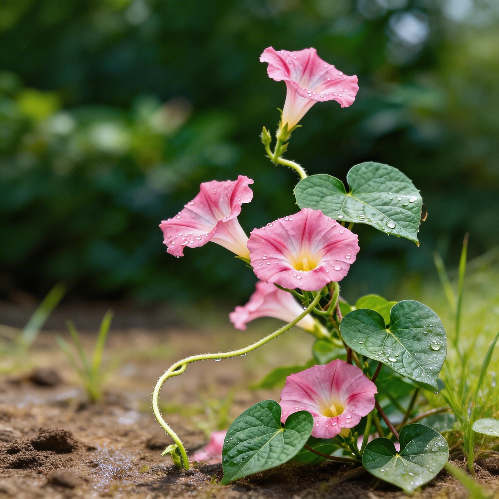 Morning Glory Seeds 100 Pieces Climbing Flower Vine Seeds for Home Landscape Use