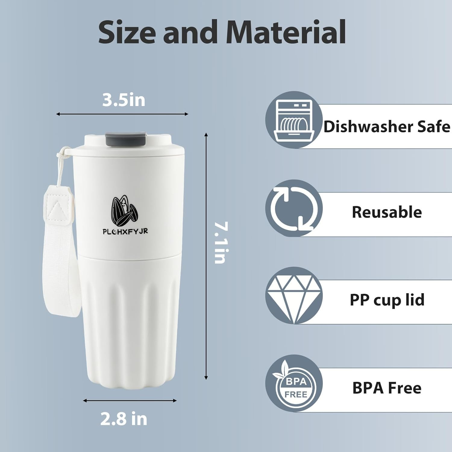 Portable Sunflower Seed Cup with Seed Organizer and Shell Storage, Seed Snack Sp