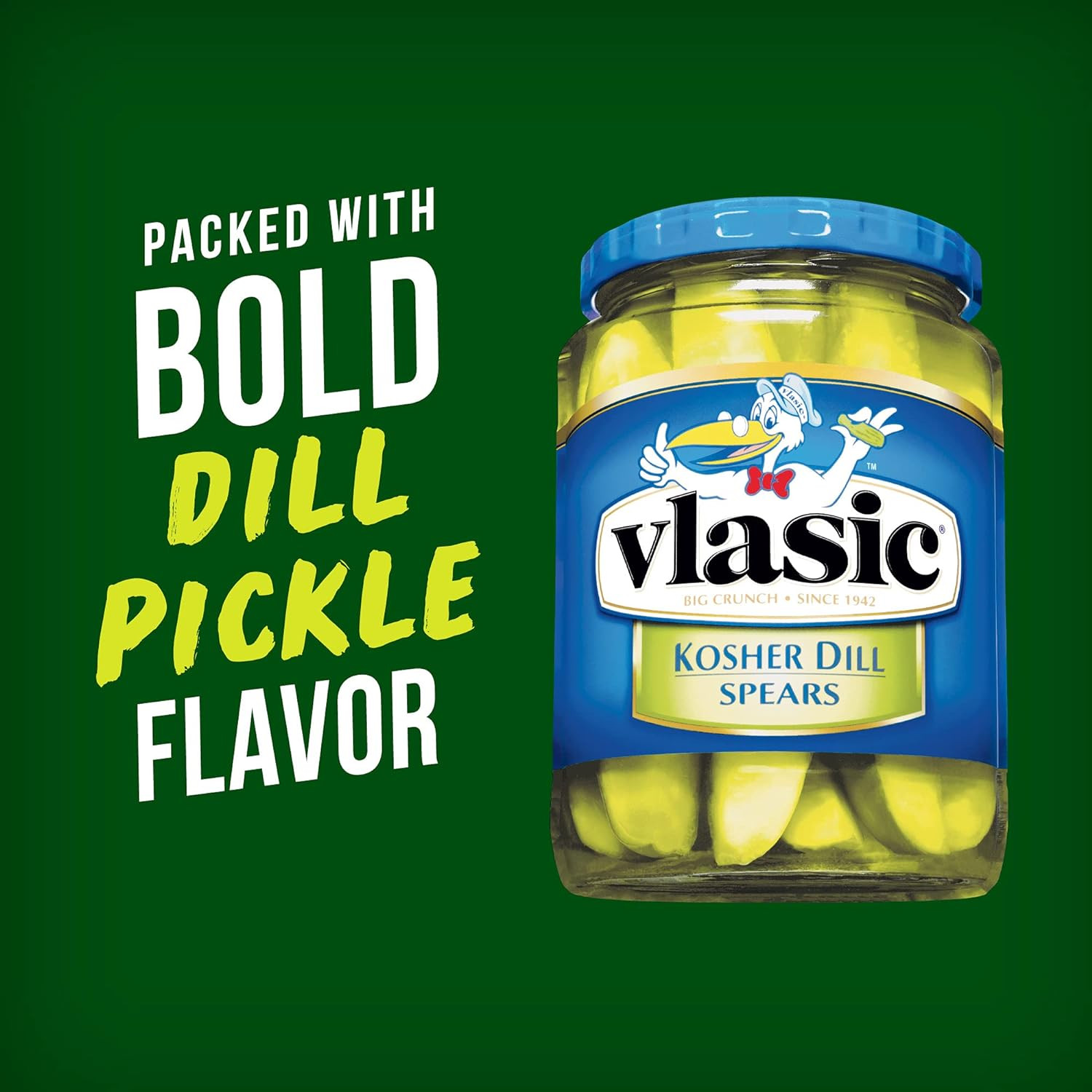 BIGS Sunflower Seeds, Vlasic Dill Pickle Flavor, 5.35 Oz. Pack of 12