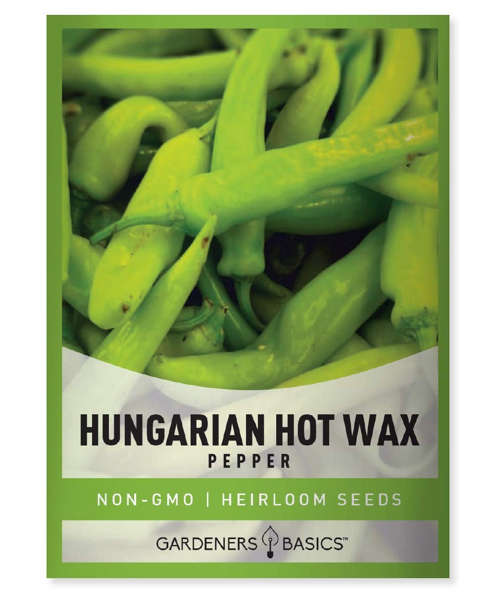 Hungarian Hot Wax Pepper Seeds for Planting Heirloom Non-GMO Hungarian Hot Wa…